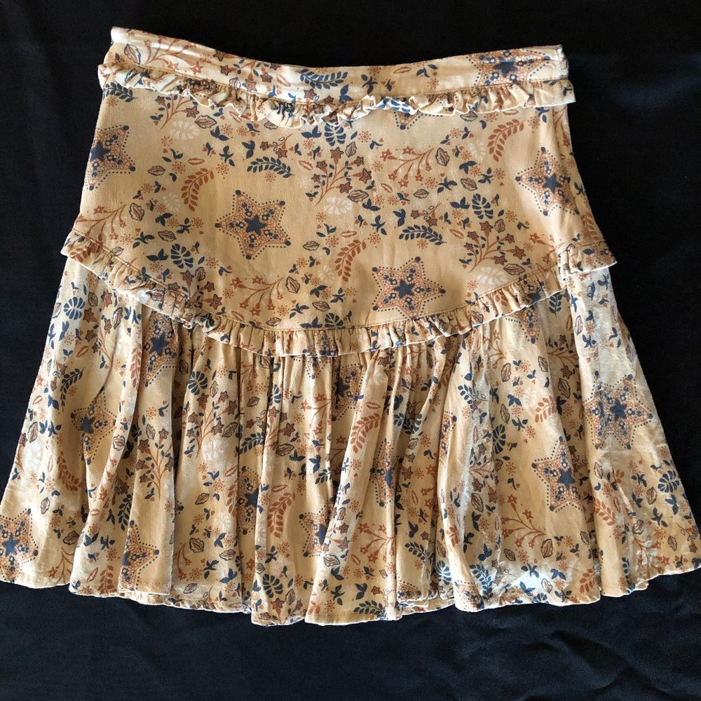 Rare Spell & The Gypsy Celestial Mini Skirt Cream Sz XS - Picture 4 of 8